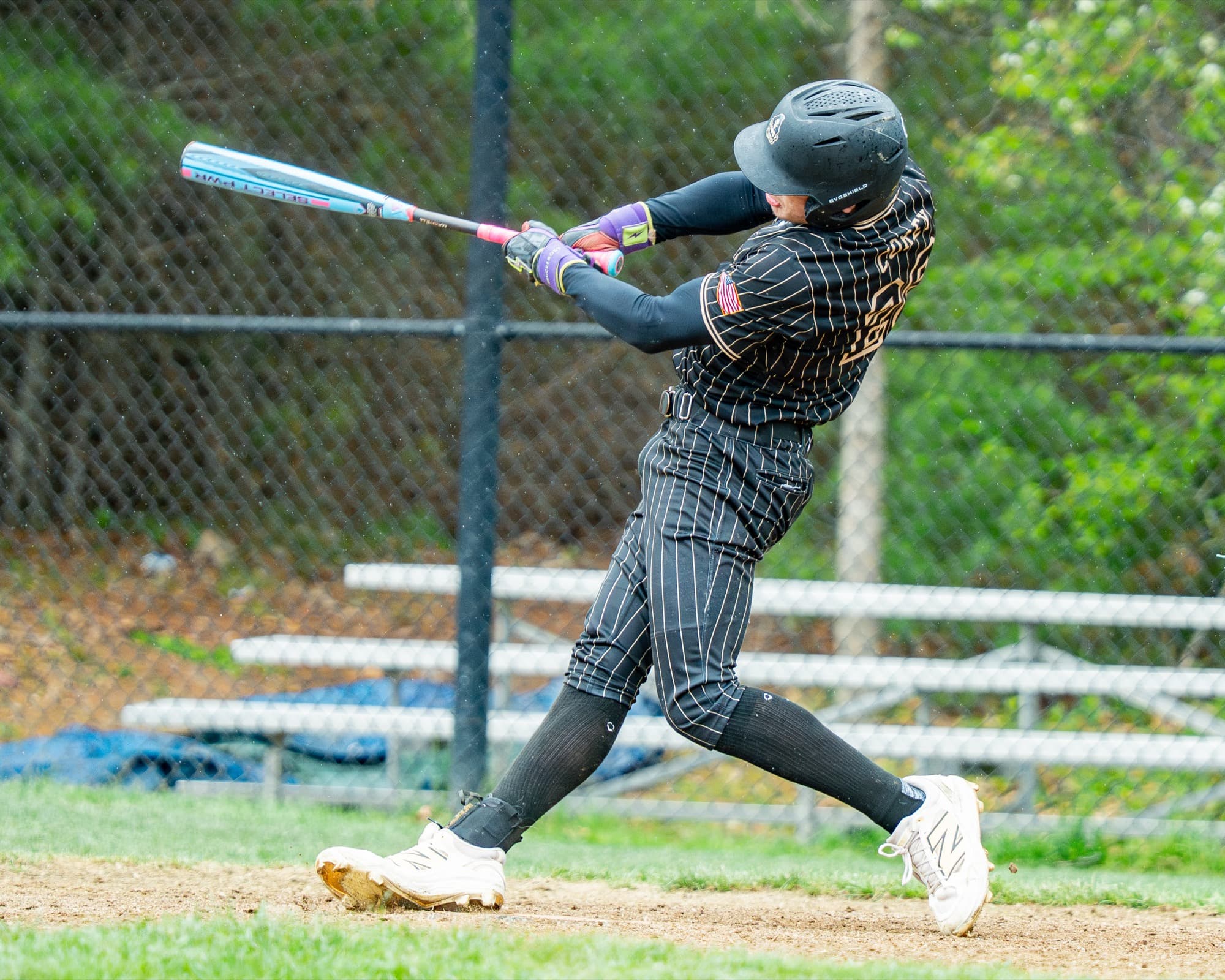 Ghost Premier hitter making contact