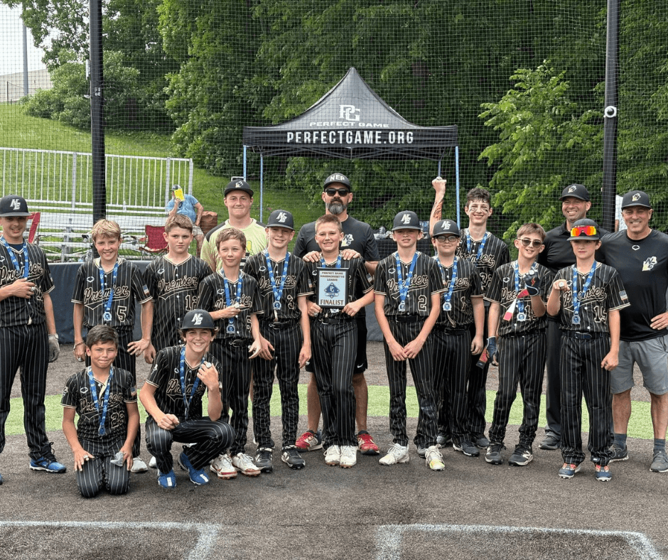 Ghost Premier youth baseball team at Perfect Game tournament